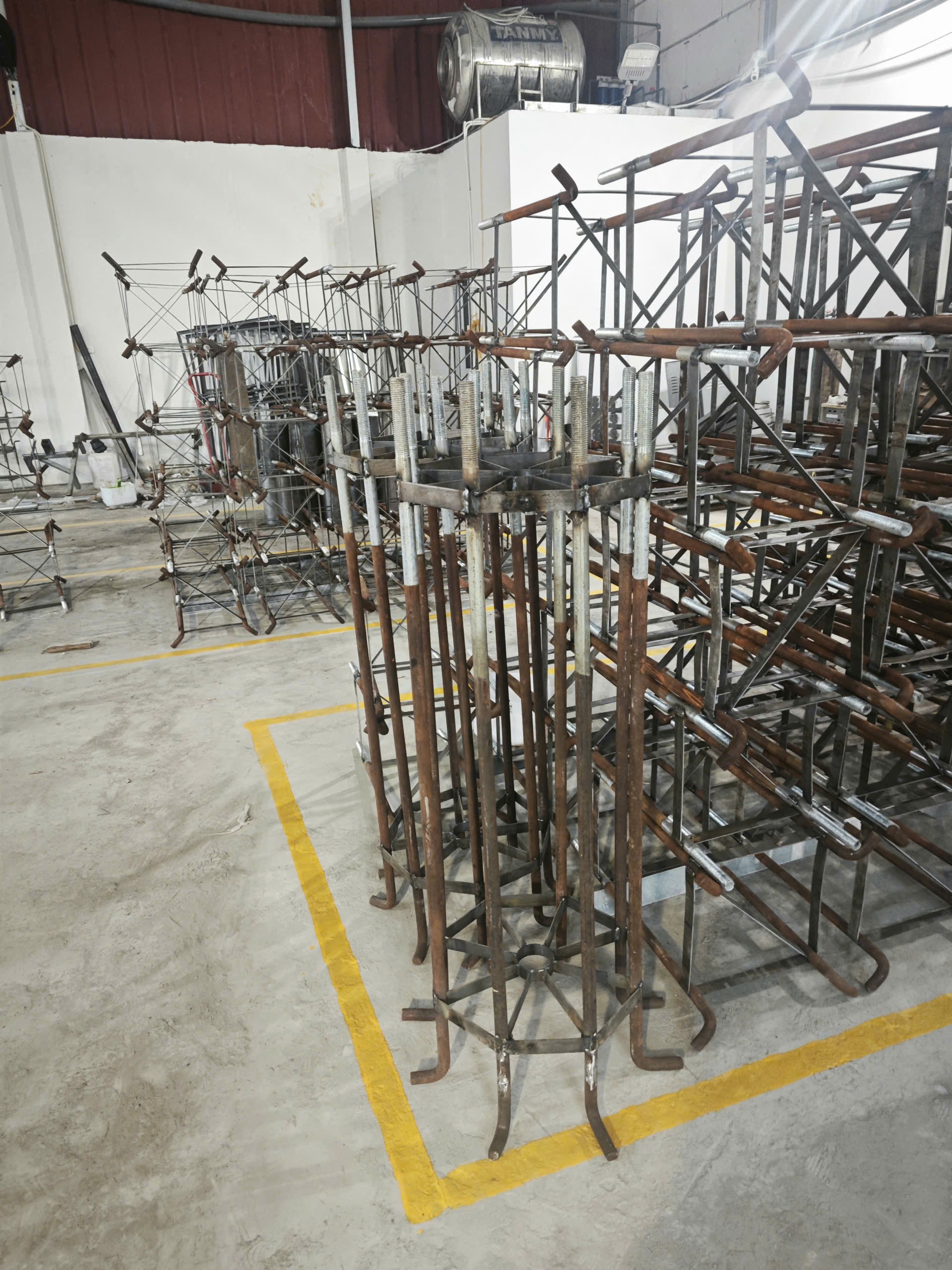 Khung móng cột đèn